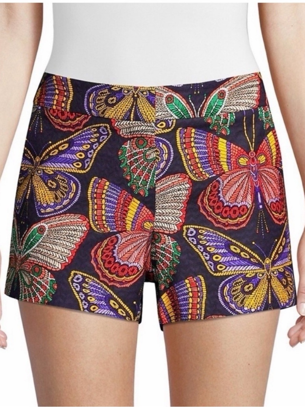 🦋  Trina Turk Fantasy Island Corbin Butterfly Shorts Size 4 🦋